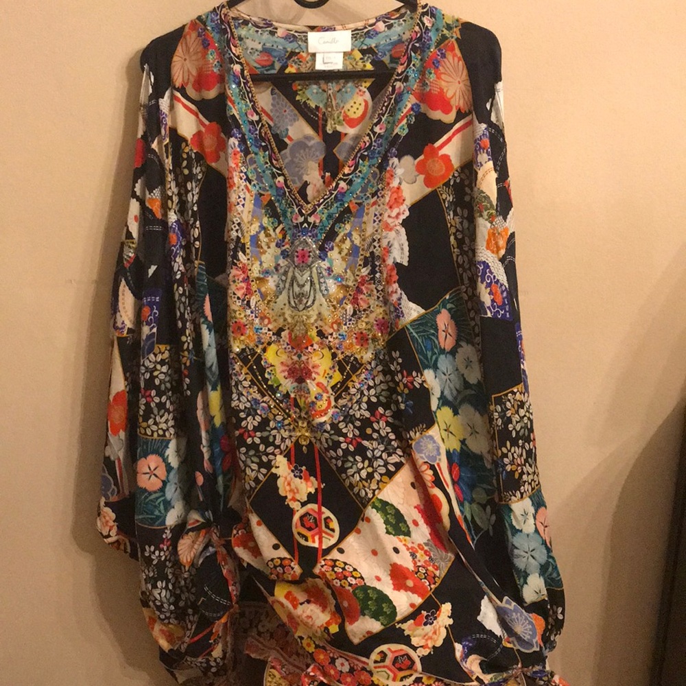 Camilla blouse embellished Blouse
